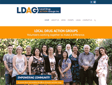 Tablet Screenshot of localdrugaction.com.au